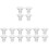 16Pièces Inserts Silicone Pour Accessoires Tire-Lait Portables 4