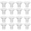 16Pièces Inserts Silicone Pour Accessoires Tire-Lait Portables 7