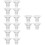 16Pièces Inserts Silicone Pour Accessoires Tire-Lait Portables 9