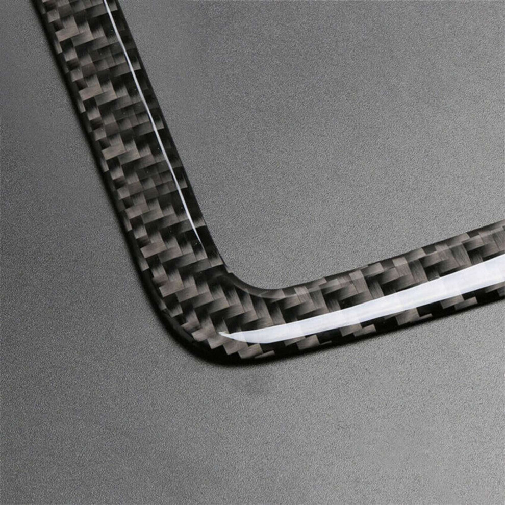 3X Gear Shift Panel Cover Trim Frame Carbon Fiber For C Class W204 2007-2014 (Rhd) 4711371763925