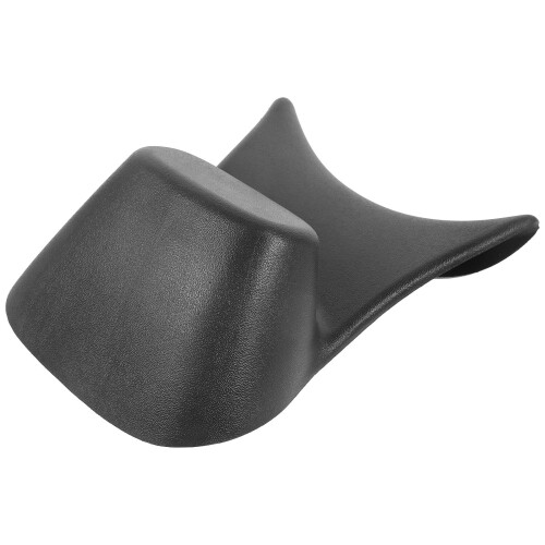 4Pièces Coussin Repose- Shampooing PVC Noir Confortable Salon 2