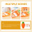 1Ensemble Plateau Ustensiles Silicone Durable Design Carotte 3