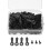 320Pcs Black Iron Picture Frame Backing Hardware with Quick Release 2