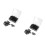 320Pcs Black Iron Picture Frame Backing Hardware with Quick Release 4