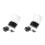 320Pcs Black Iron Picture Frame Backing Hardware with Quick Release 5