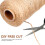Cordes En Jute Lin Pour Cadeau Bricolage 5