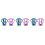 6Pièces Housses Silicone Assorties Étanches Compatible 5