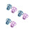 6Pièces Housses Silicone Assorties Étanches Compatible 6