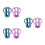 6Pièces Housses Silicone Assorties Étanches Compatible 10