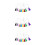 30Pièces Signets Pompons Multicolores Faits Main Pour DIY 8