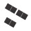 6Pièces Tapis En Feutre Graphite Noir Pour Usage Extérieur 10
