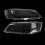 Car Left + Right Headlight Shell Lamp Shade Transparent Lens Cover for  Lancer Evolution 2005-2006 4