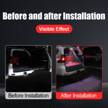 Car Reading Lights Assembly Trunk Tailgate Light Indoor Reading Light for Land Prado 150 120 2010-2021