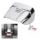 Chrome Tail Light Visor Cover for  Dyna Softail FXD FLHT FLST FXR FLTR 883 2