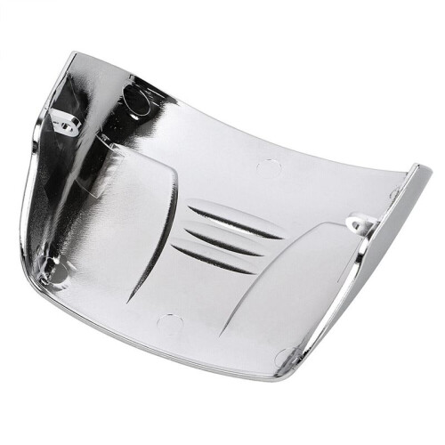 Chrome Tail Light Visor Cover for  Dyna Softail FXD FLHT FLST FXR FLTR 883 2
