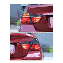 Car Tail Light Reversing Lamp Shade Brake Indicator Cover Decoration Accessories for 3 Series E90 2005-2008