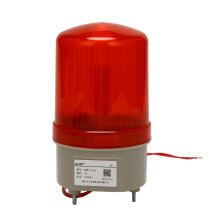 5X Industrial Flashing Sound Alarm Light,BEM-1101J 220V Red LED Warning Lights System Rotating Light