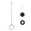 8 Inch Glass Suction Cup, 440LBS Load, Vacuum Plate Handle 14