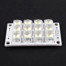 10X New 3V 5V 12 LED Super Bright White Piranha LED Circuit Board LED Lights Light Yacht