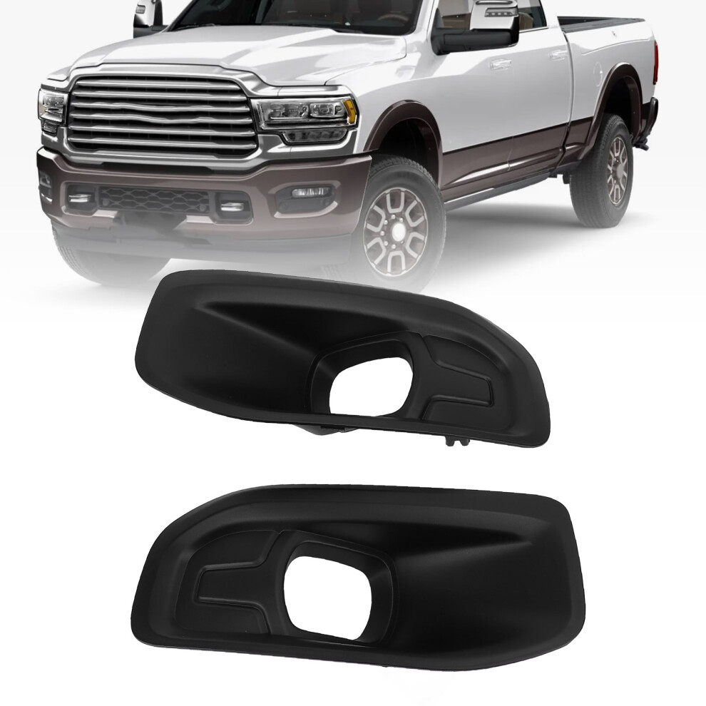 Fog Lamp Bezel Cover For 2019-2024 2500 3500 | Stylish & Protective 8471390859790