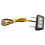 4X Motorcycle Decorative LED Taillight License Plate Light for     White 2