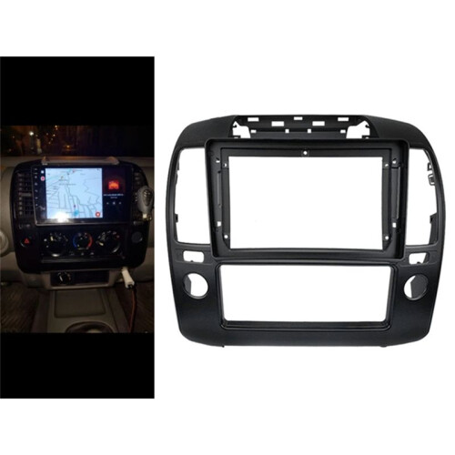 Autoradio Frame voor  NAVARA 2006-2012 Middenconsole Houder Refit Auto Multimedia Speler Bezel Faceplate 2