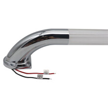 18Inch Marine Handrail with LED -Ray Controllable Illuminated Grab Handle for Caravan Car Boat RV Accessories