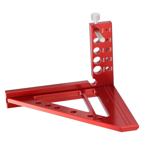 5 Inch Aluminum Alloy 3D Mult-Angle Carpenter Square Ruler 2