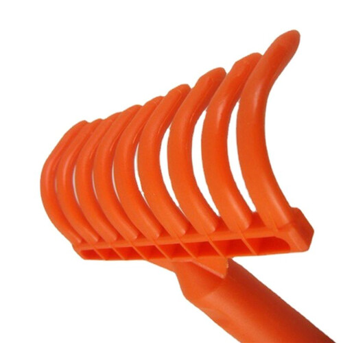 4X Olive Rake Heads 9-Tooth Rake Multipurpose Plastic Shovel Rake Olive Picking Rake Inner Diameter 2.5cm