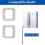 12 PCS Cleaning Rag for  WINBOOT  Vacuum Cleaner Accessories 6