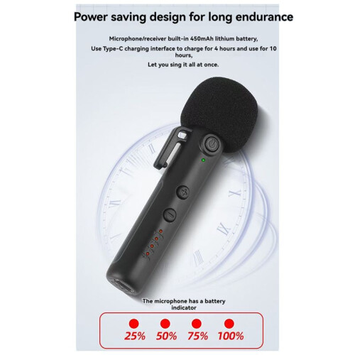 Neck-Hanging Wireless Microphone Teaching Microphone Speaker Amplifier Universal Outdoor Live Microphone Wireless 2