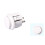 10 Pcs Arcade Buttons 24Mm Responsive Arcade Buttons for Gaming Enthusiasts White 3