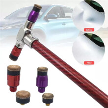 Fosso de Sucção para Reparo de Amassados em Carros Martelo de Nivelamento Martelo Nivelador Caneta Niveladora Ferramenta de Cabeça de Couro para