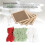 4Pcs Cross Stitch Starter Kit Floral Pattern Embroidery Set Light Green 11