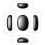 Coffee Bean Shape Magnetic Hand Warmer Split  Portable Double Sided Heating Rechargeable Warmer Winter  A 7