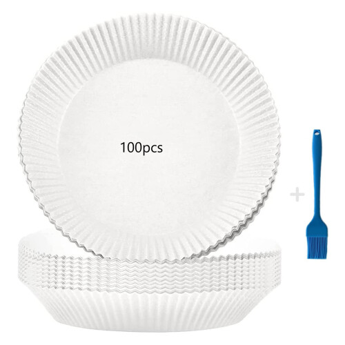100 stk. papirforinger til airfryer, non-stick, 220C
