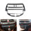 Car Console Center Panel Cover Trim Sticker Dashboard Air Outlet Panel Trim for  Accord 2008-2012 2
