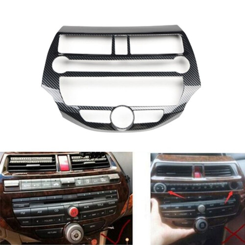 Car Console Center Panel Cover Trim Sticker Dashboard Air Outlet Panel Trim for  Accord 2008-2012 1