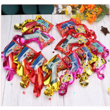 10Pcs Party Confetti Poppers, Handheld Inflatable, Mixed Colors