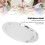 Egg Shape 18.1in Mirror Surface 304 Stainless Steel Serving Platter 4