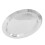 Egg Shape 18.1in Mirror Surface 304 Stainless Steel Serving Platter 9