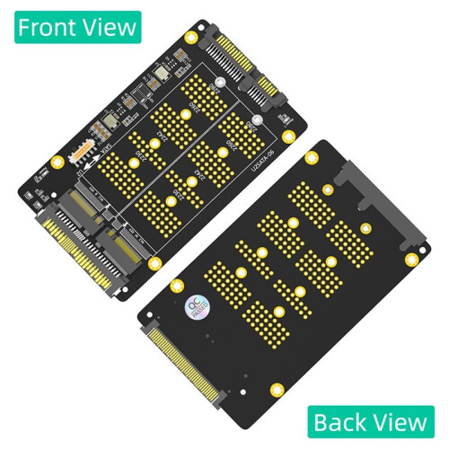 Adattatore Combo M.2(NGFF) NVME PCI-e SSD A U.2 SFF-8639 e M.2(NGFF)  SSD A 1