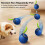 Interactive Cat  with for Indoor Cats,Automatic Moving Pet Toy,Wave-Design for All Floors  Obstacle Avoidance A 1
