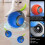 Interactive Cat  with for Indoor Cats,Automatic Moving Pet Toy,Wave-Design for All Floors  Obstacle Avoidance A 5