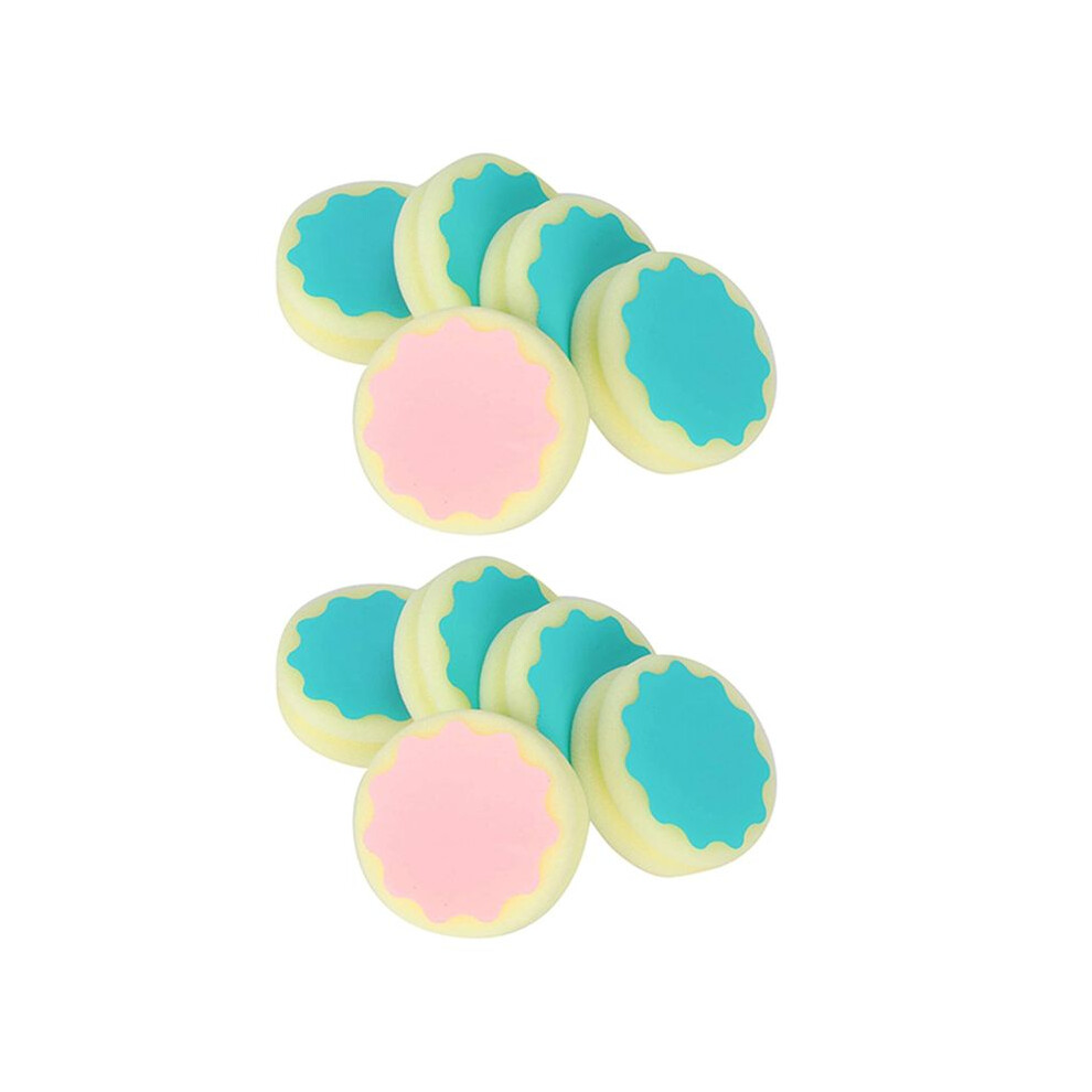 10 Pieces Depilation Pads Painless Hair Removal Sponge for Face Leg Arm Body, Reusable Physical Hair Removal Tool