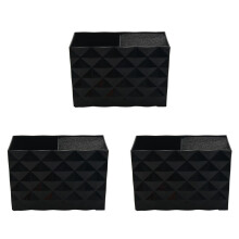 3X Black Professional Salon Shear Holder for Stylist Scissors Rack Holder Case Hair Clips Storage Box