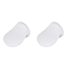 2X Suction Cup Shower Foot Rest No Punching Suction Cup Step Non-Slip Washing Foot Wear Shoe Pedals Holders for Bathroom