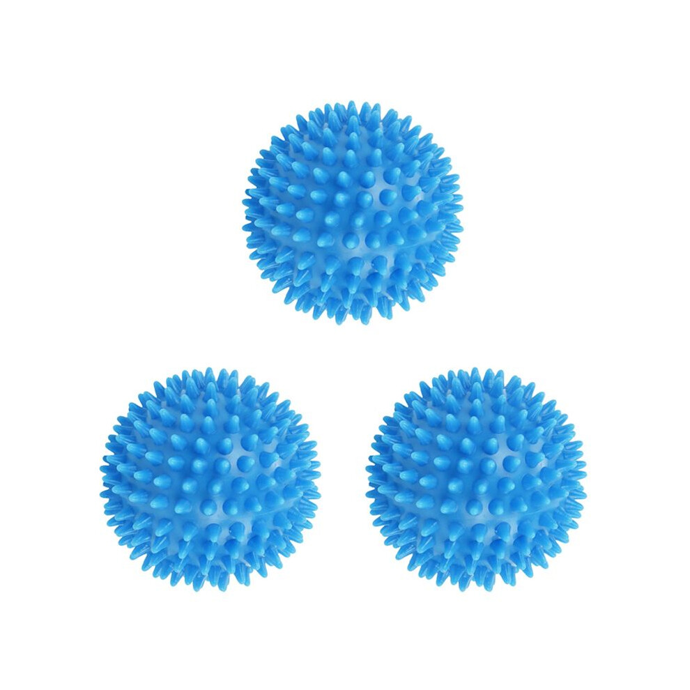 3X Spiky Massage , Hard Stress  7.5cm for Fitness Sport Exercise (Sky )