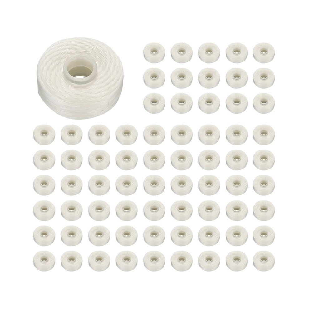 Tlily 100 Rolls 50M Dental Flosser Oral Hygiene Teeth Cleaning Dental Floss Spool Wax Mint Toothpick Flosser Dental Care
