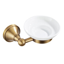 Antiker Seifen Schalen Halter Bronze GebüRsteter Badezimmer Seifen Schalen Halter mit Keramik Schalen Halter für Badezimmer Toilette